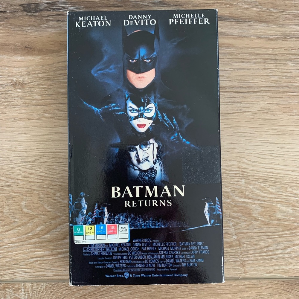 Batman Returns VHS